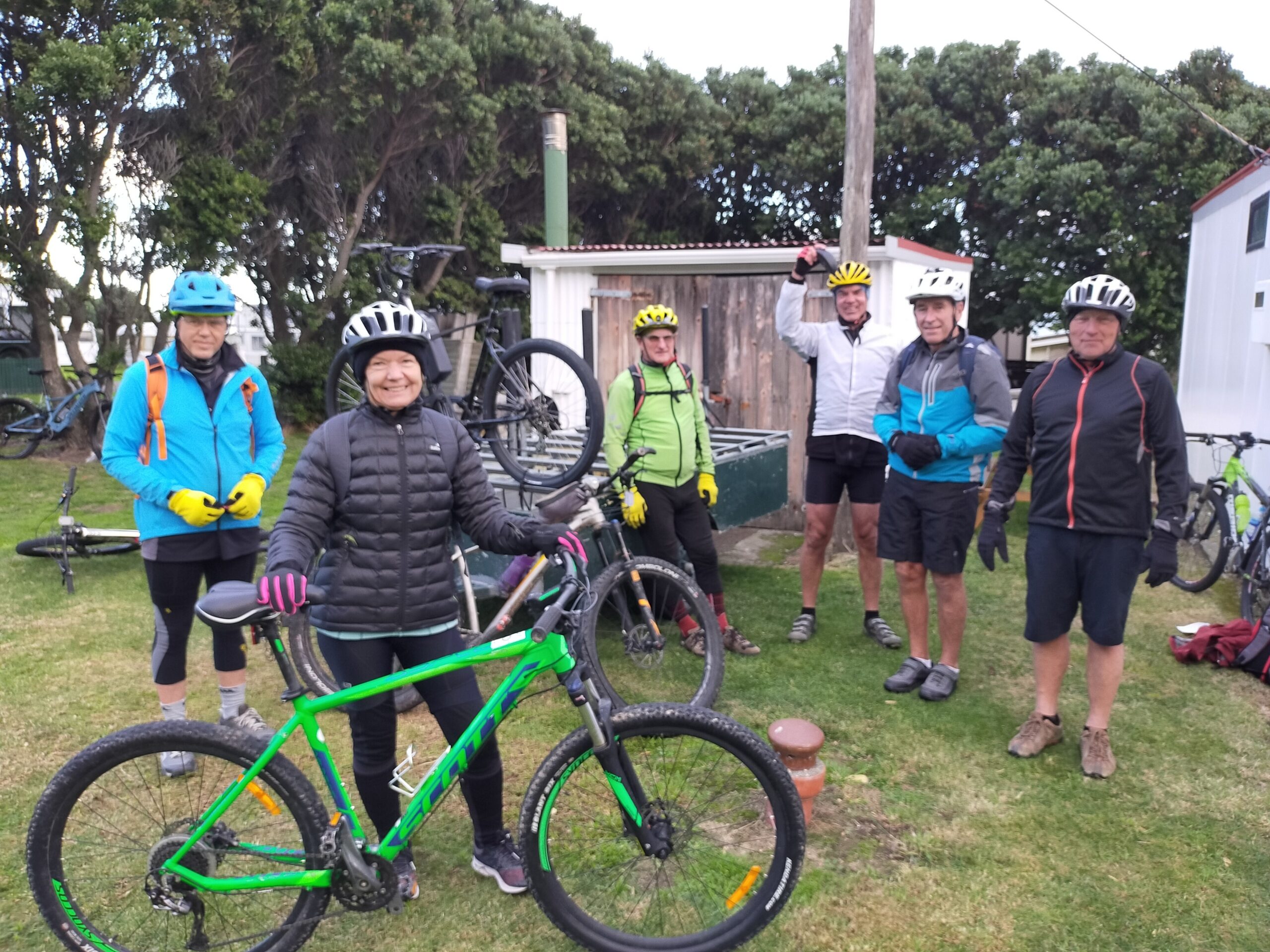 Rural cycling beside Lake Wairarapa on the Western Lake Road section of the Remutaka Cycle Trail